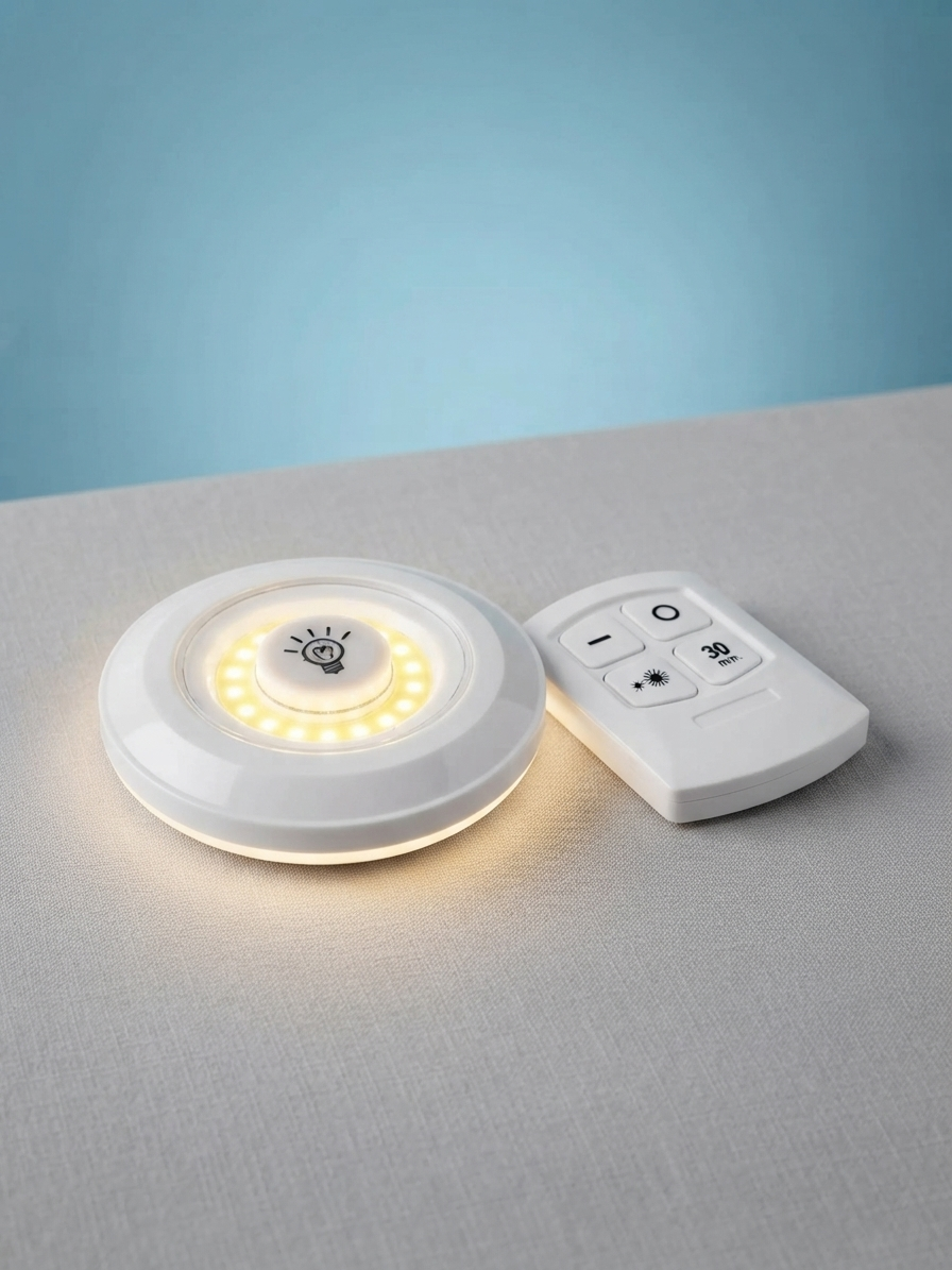 چراغ زیر کابینتی ریموت دار اورجینال 3in1 بسته 3 عددی